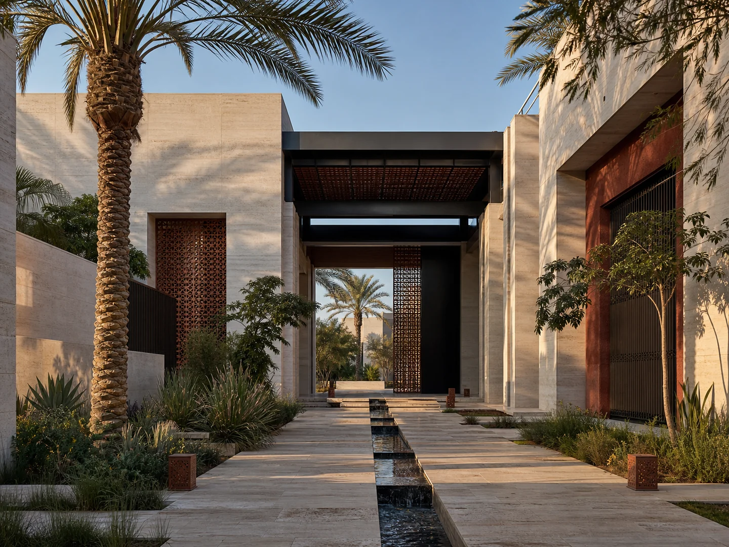 Editorial architectural image illustrating contemporary Egyptian identity