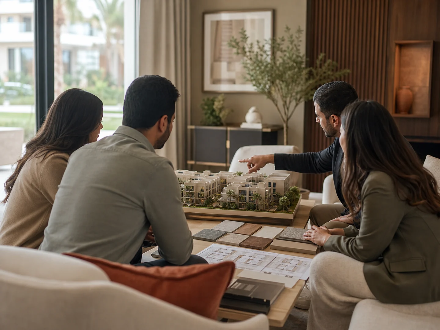 Editorial image illustrating a clear real estate consultation experience